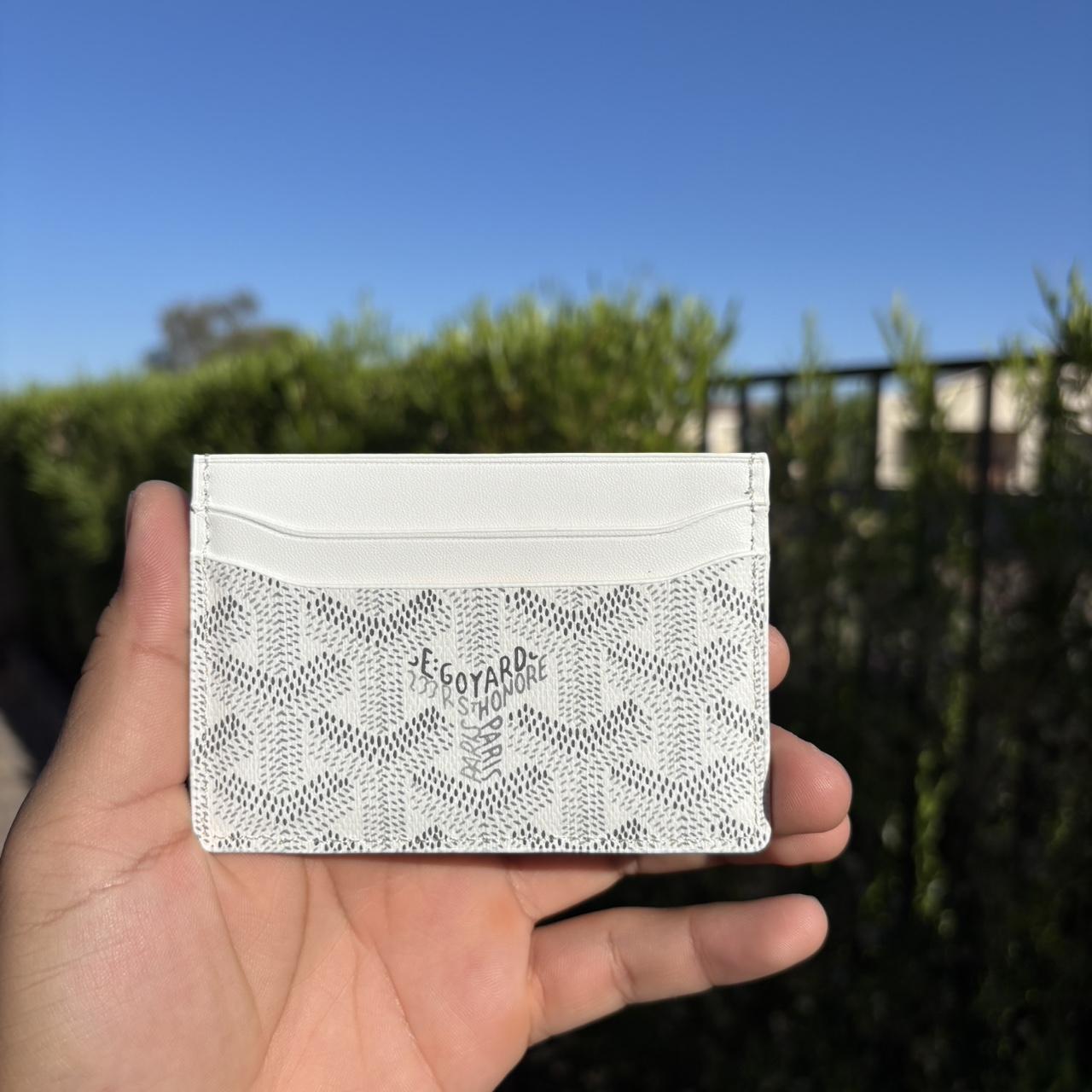 GOYARD WALLET WHITE