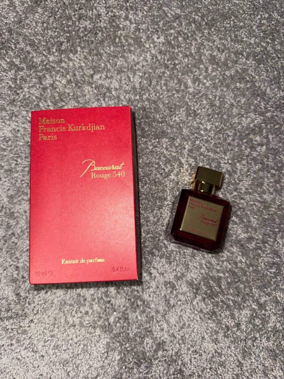 70ML Baccart Rouge 540