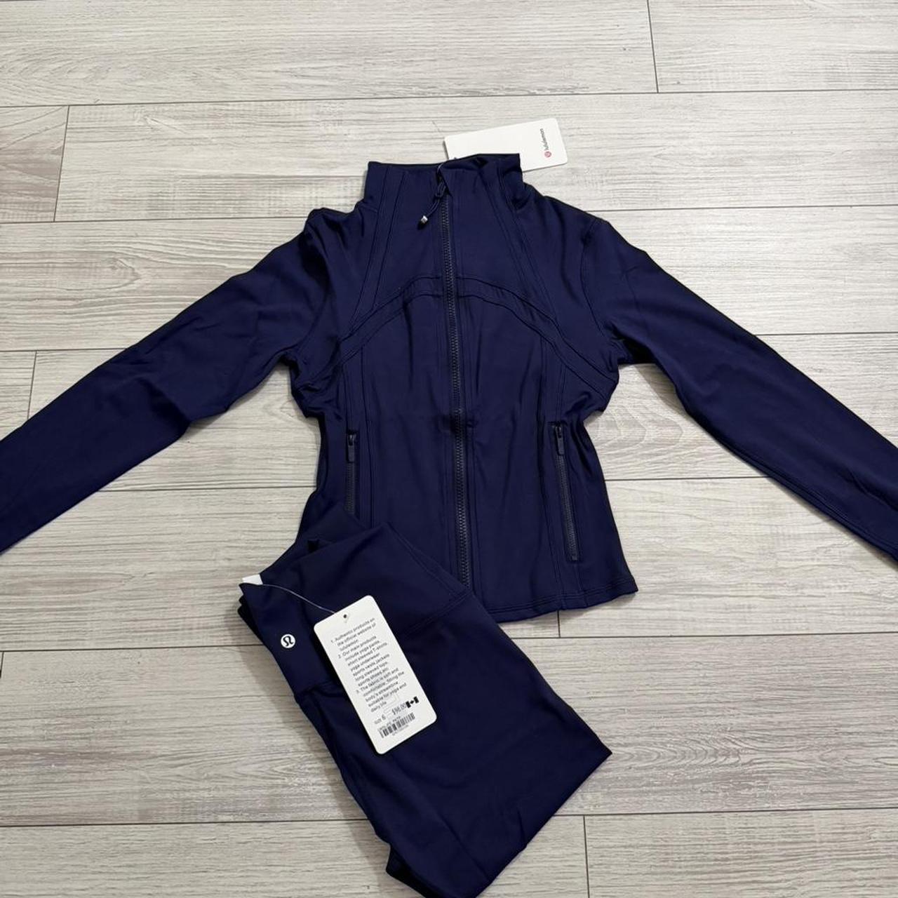 Dark Blue Lulu Lemon Tracksuit