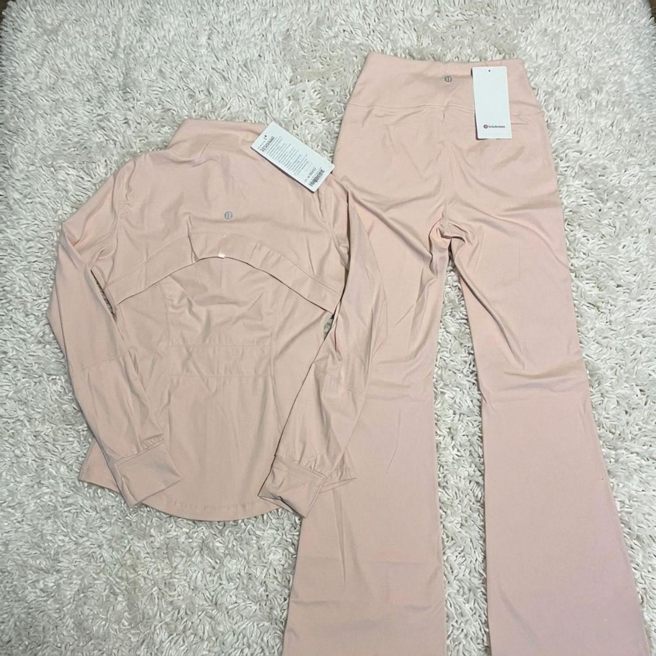 Pink Lulu Lemon Tracksuit