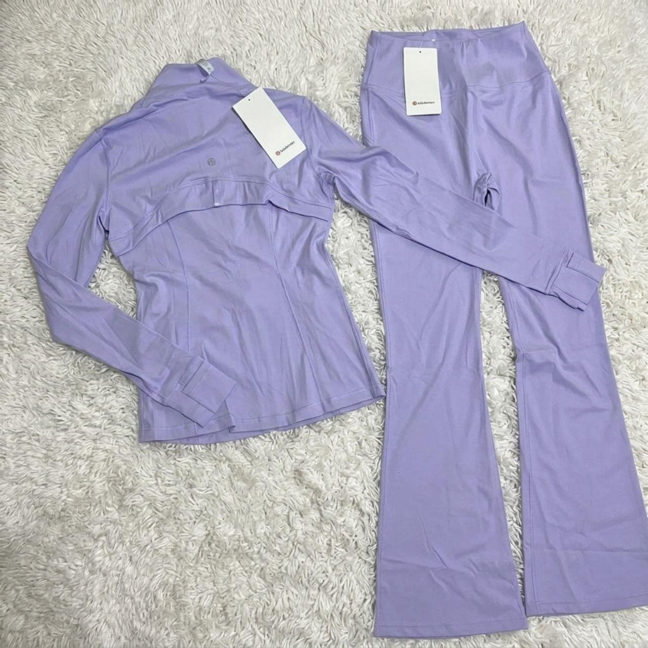 Purple Lulu Lemon Tracksuit