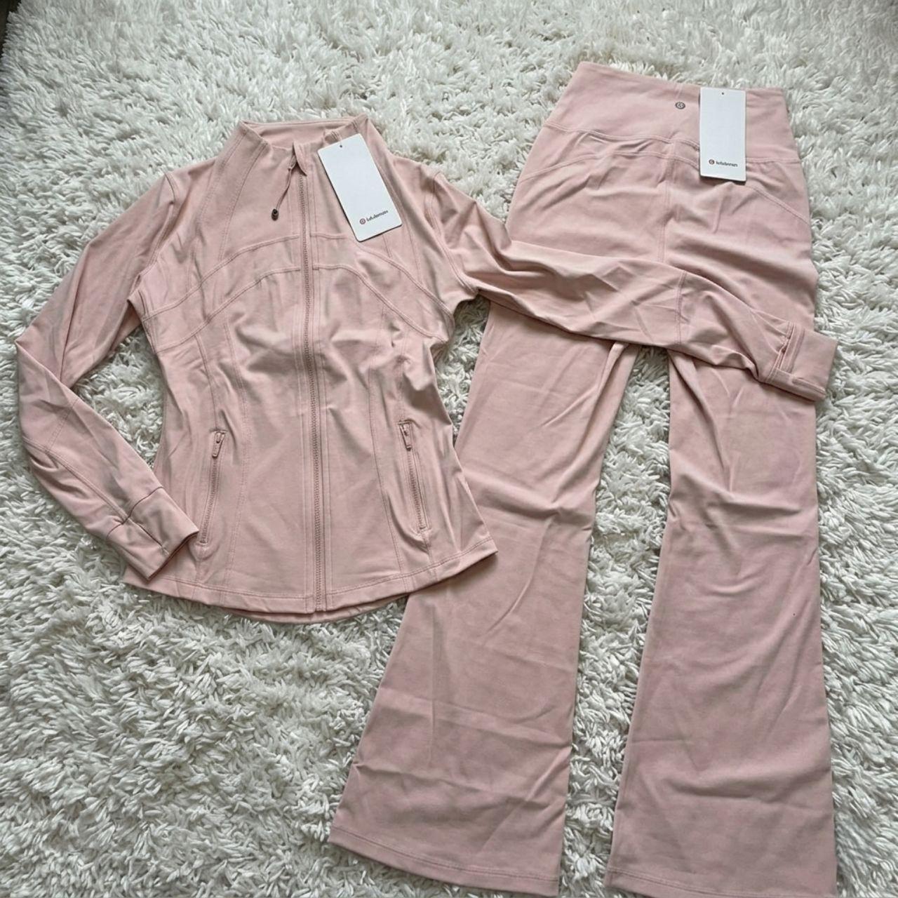 Pink Lulu Lemon Tracksuit