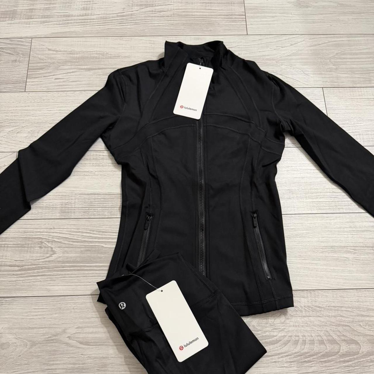 Black Lulu Lemon Tracksuit