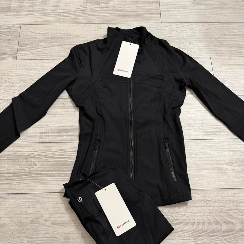 Black Lulu Lemon Tracksuit