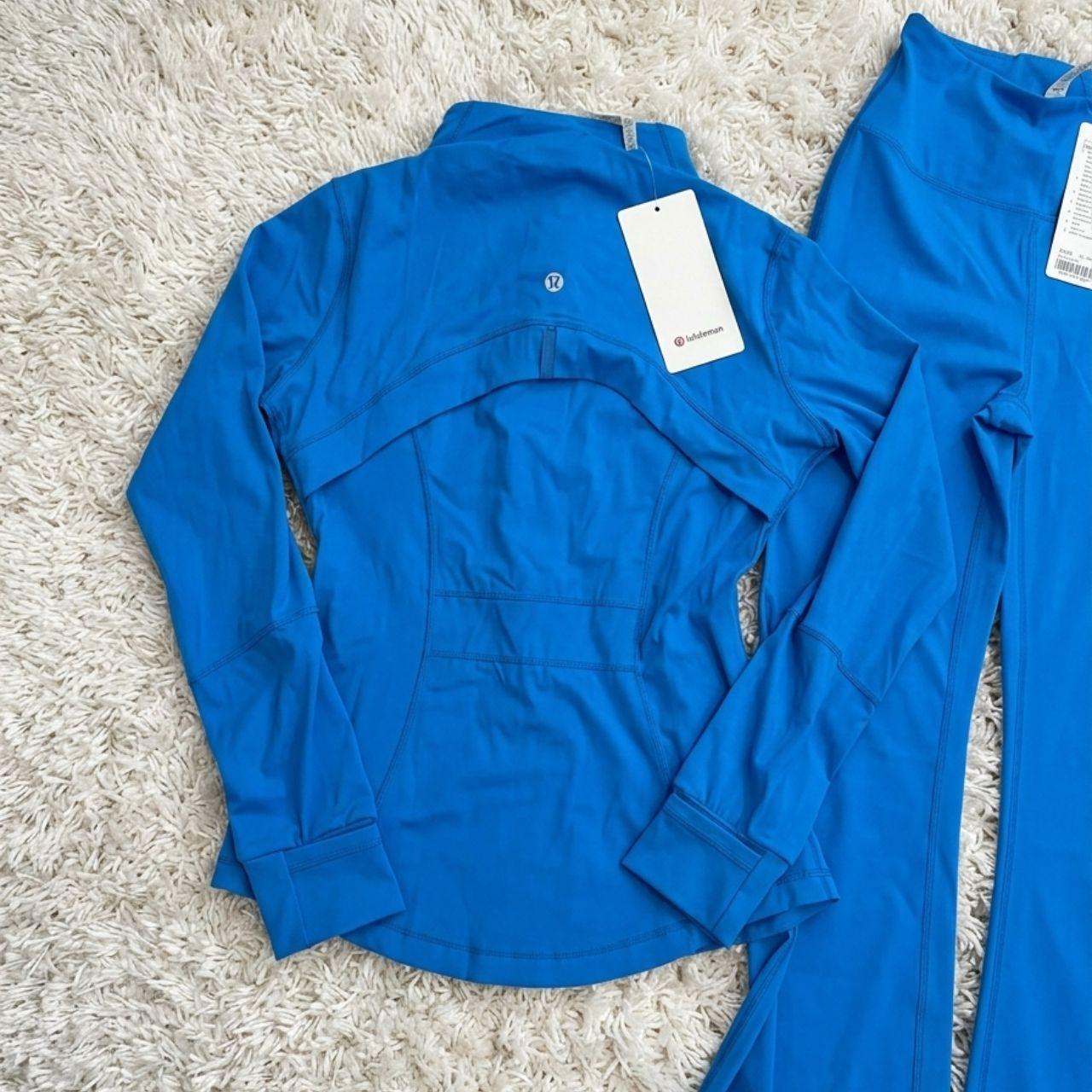 Blue Lulu Lemon Tracksuit
