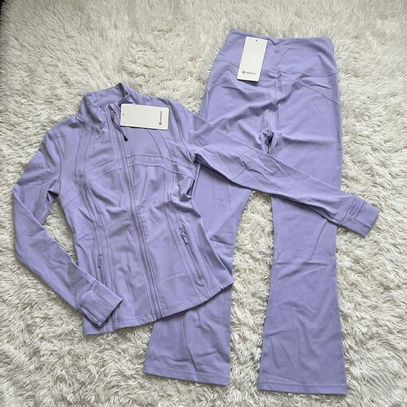 Purple Lulu Lemon Tracksuit