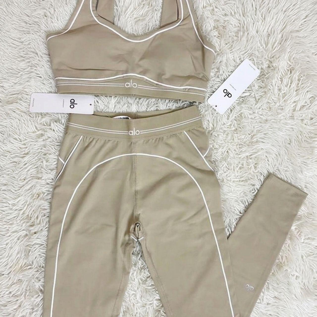 Beige Alo Top & Pants