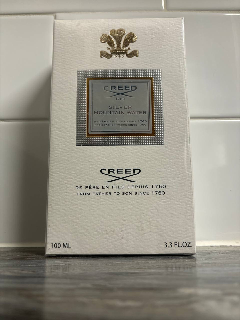 100ML Creed Sliver Mountain Water